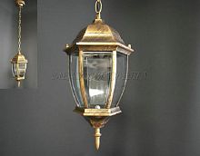 Светильник садово-парковый Мелодия Света C-02-M BG Е27 220В IP44 Золото картинка 